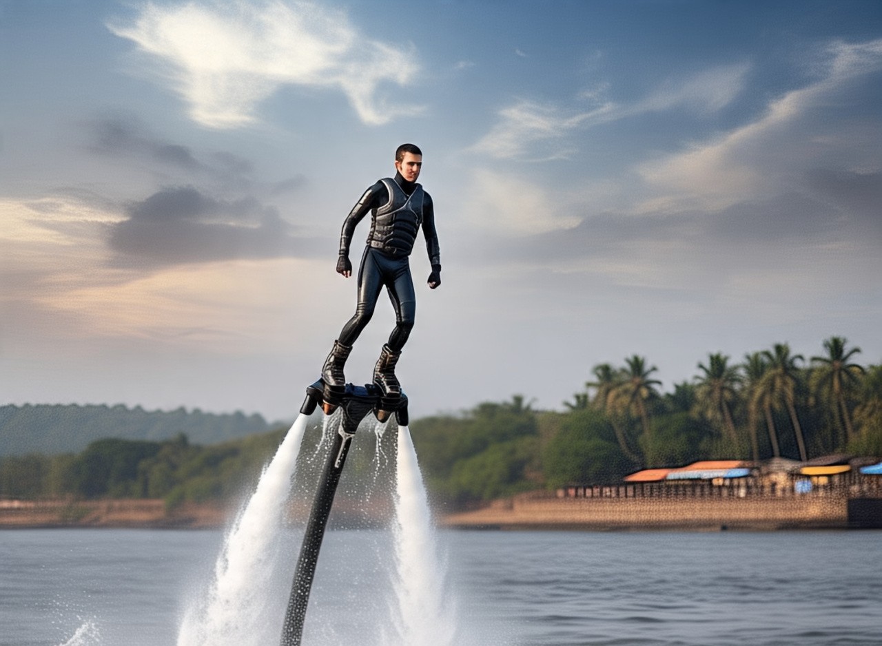 Flyboarding in Goa