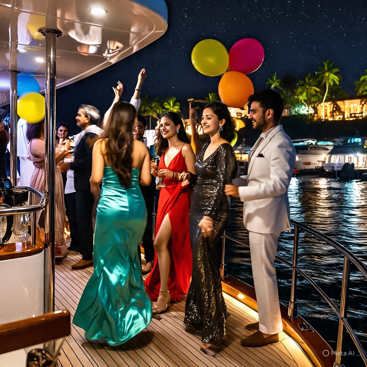 Private yacht party in Goa