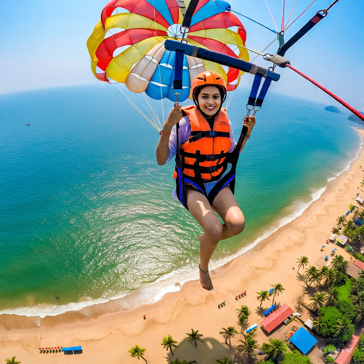 Parasailing in Goa